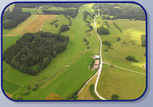 Flugplatz Amberg Anflug auf die 26