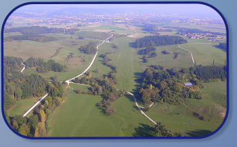 Flugplatz Amberg Anflug auf die 08