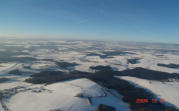 Winterlandschaft in Bärnau an der Tschechischen Grenze bei Egger
