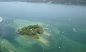 Die Roseninsel im Starnberger See