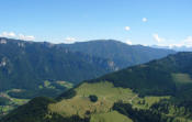 Bergpanorama in Österreich