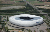 Die Allianz Arena in Mnchen