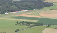Deutschlandflug am Flugplatz Weiden
