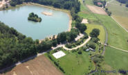 Beachvollyball in der Sandoase